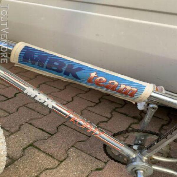 rare bmx vintage 1985 mbk trophy chrome old school 20 pouces