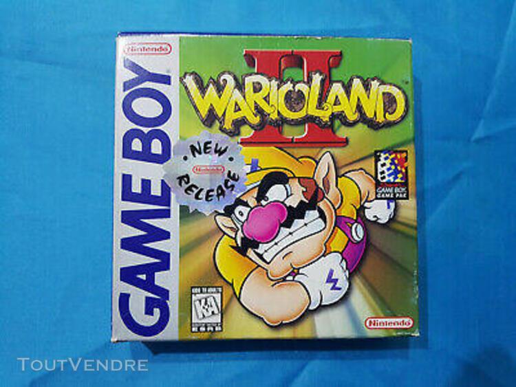 Wario land ii 2 - version américaine usa - nintendo game