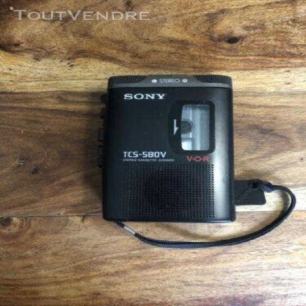 baladeur k7 sony tcs-580v walkman cassette dictaphone