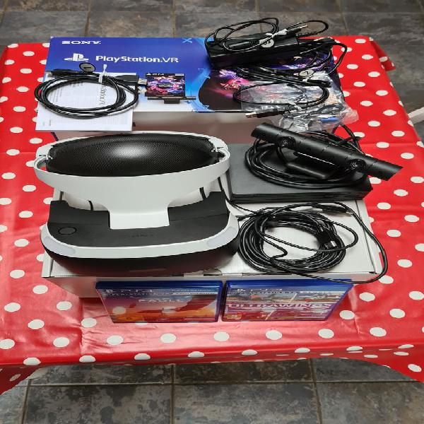 casque vr ps4 + camera + 2 jeux neuf, sainte-mesme (78730)