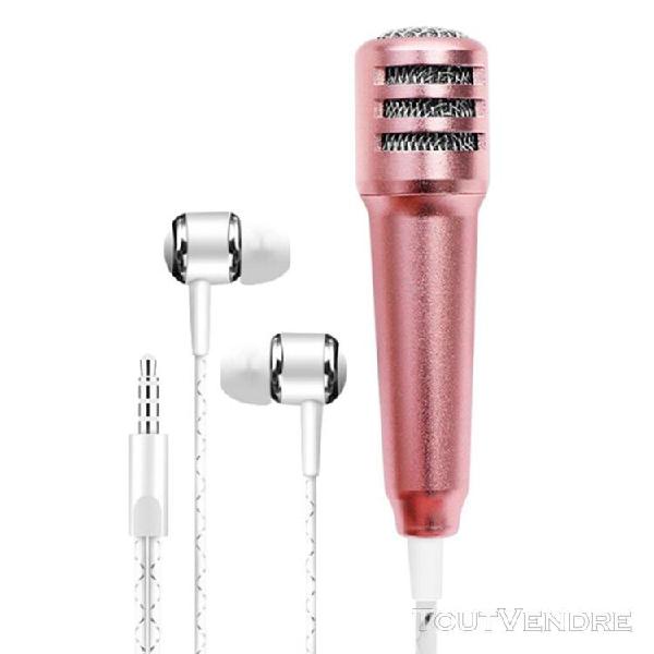 Mini microphone jack 3.5mm pour pc ordinateur portable