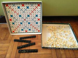 scrabble de voyage vintage