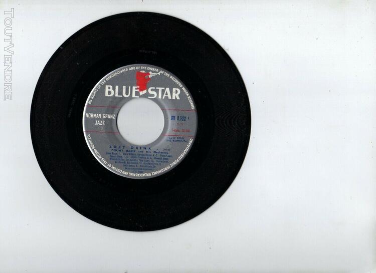 single 45t blue star count basie and his orchestra