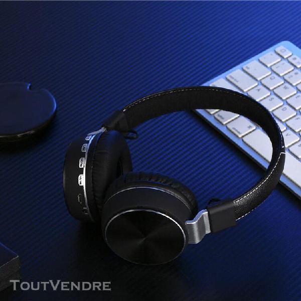 Casque casque bluetooth extérieur casque supra-auriculaire