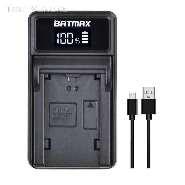 Chargeur usb batterie pour batterie photo fujifilm np-w235 f