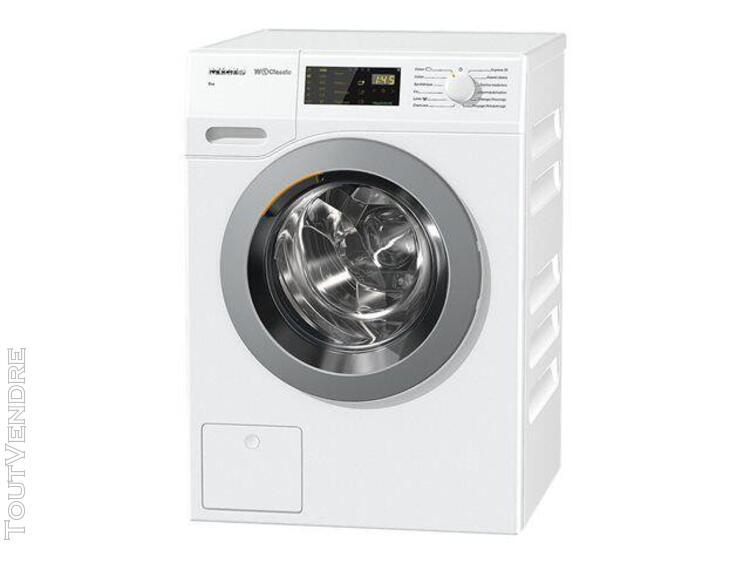 miele w1 classic wdb030 eco machine à laver blanc lotus -