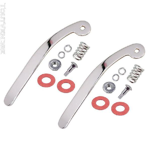 2 x tremolo tailpiece bridge parts jeu de vis de barre de la