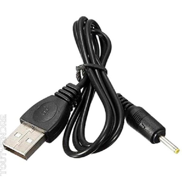 5v 2.5mm dc prise usb cable de chargement charge d &#39;alimenta