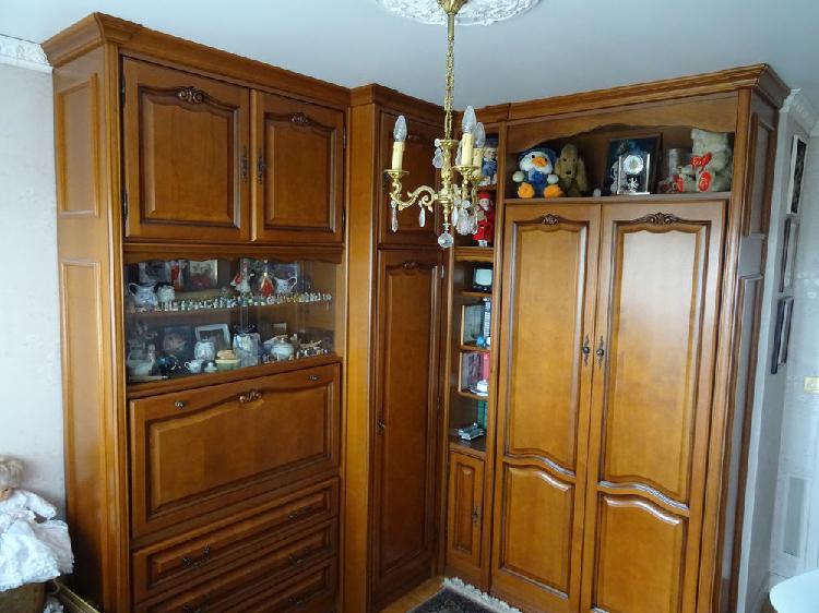 Armoire lit secretaire vitrine integres neuf,