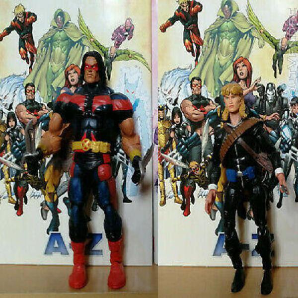 Marvel legends warpath &amp; longshot