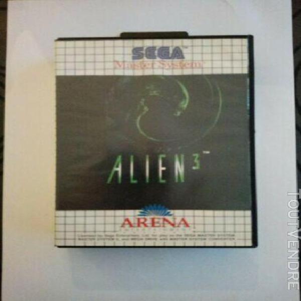 Jeu sega master system alien 3