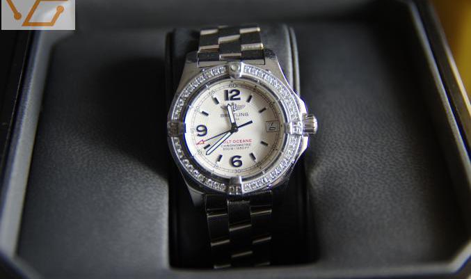 montre breitling colt océane diamant