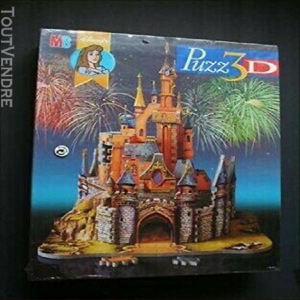 puzz3d puzzle 3d mb disney château de la belle au bois