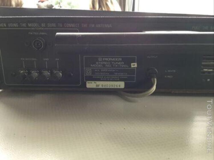 Tuner radio pioneer synthesized stereo tuner tx-720l / vinta