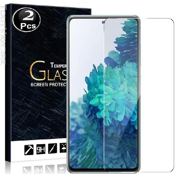 vitre protection ecran pour samsung galaxy s20 fe 5g verre t