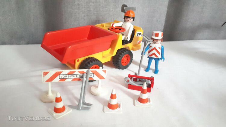 Chariot benne dumper playmobil - 3508-a travaux chantier