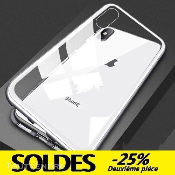 coque rigide iphone 6 plus installation magnétique flip