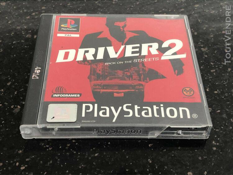 Driver 2 playstation 1 complet (pal)