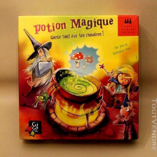 jeu de société potion magique - gigamic - complet, très