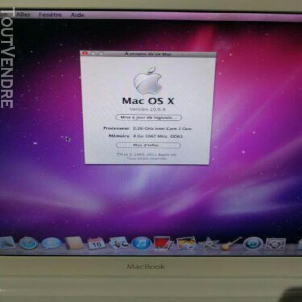 Pc portable apple macbook a1342 2009 4go