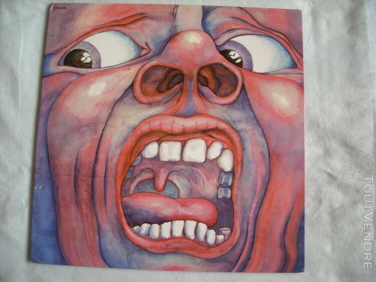 33t. lp.king crimson. de 1970. in the court of the crimson