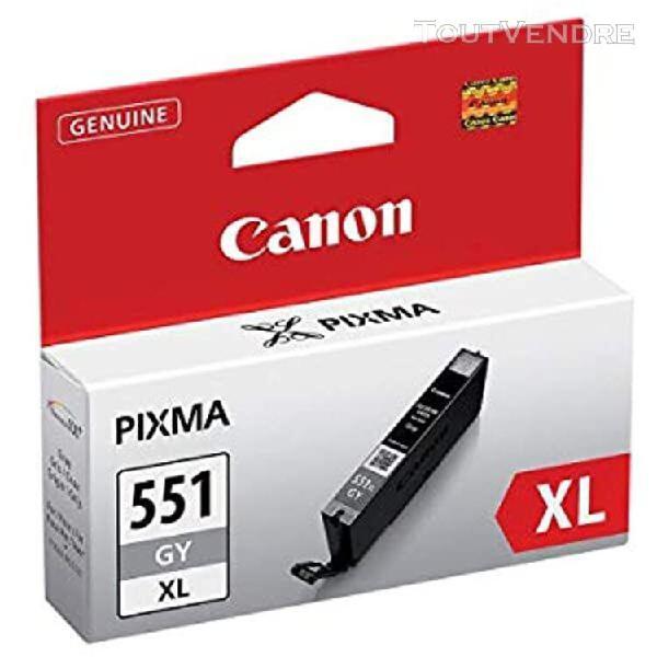 canon cli-551xl cartouche gy gris xl (emballage carton)