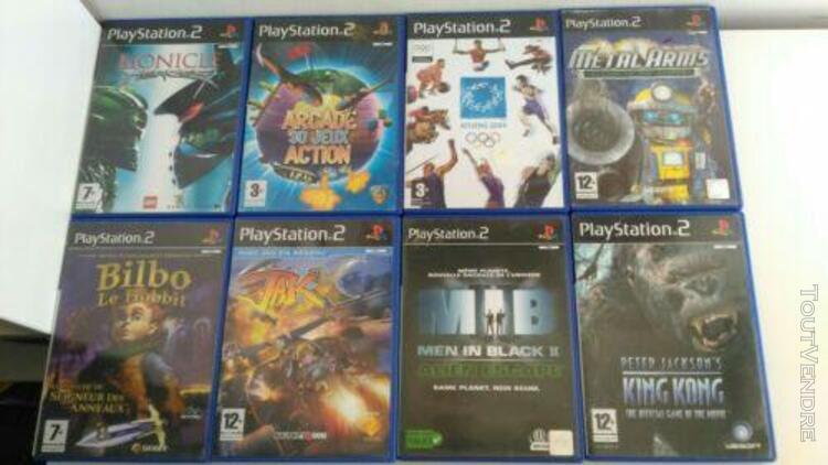 lot 8 jeux ps2