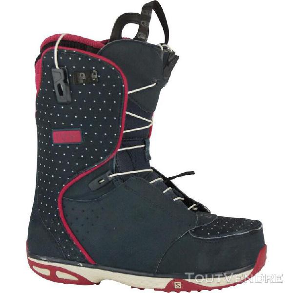 Salomon ivy str8jkt - boots de snowboard d&#39;occasion