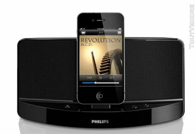 station d'accueil philips pour iphone ou ipod