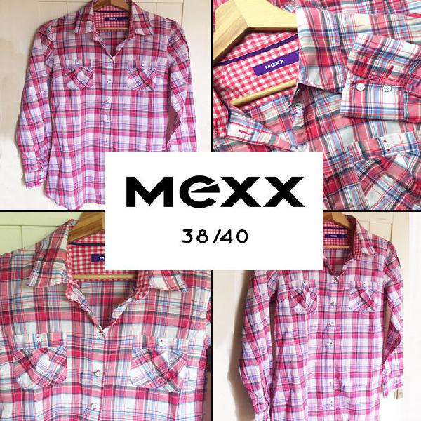 chemise à carreaux mexx 38/40 occasion, marcq-en-barul