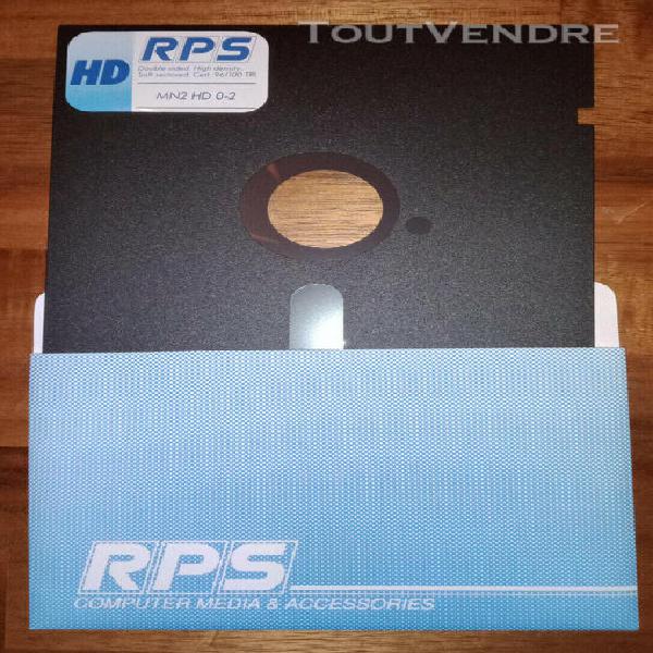 1 x disquette neuve rps mini diskette 5.25" mn 2 hd 96 tpi