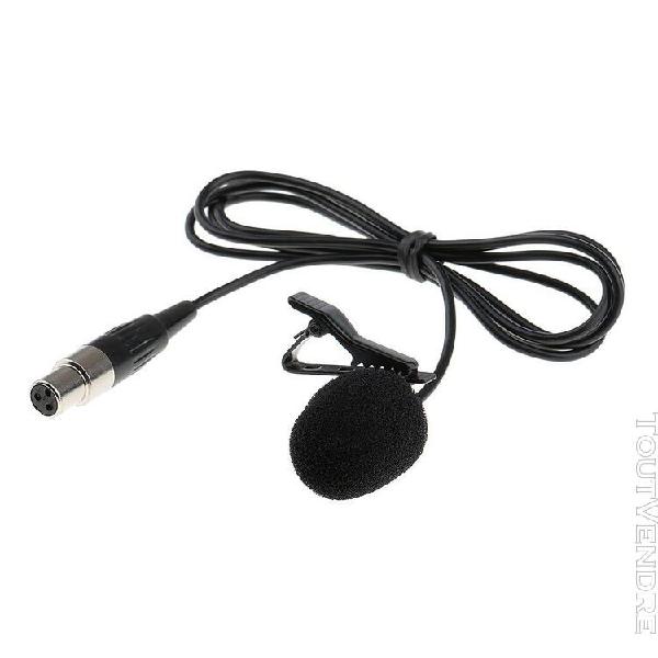 Crochet d&#39;oreille casque micro cravate pc microphone clip on