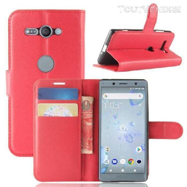 Housse protection pour sony xperia xz2 compact smartphone,