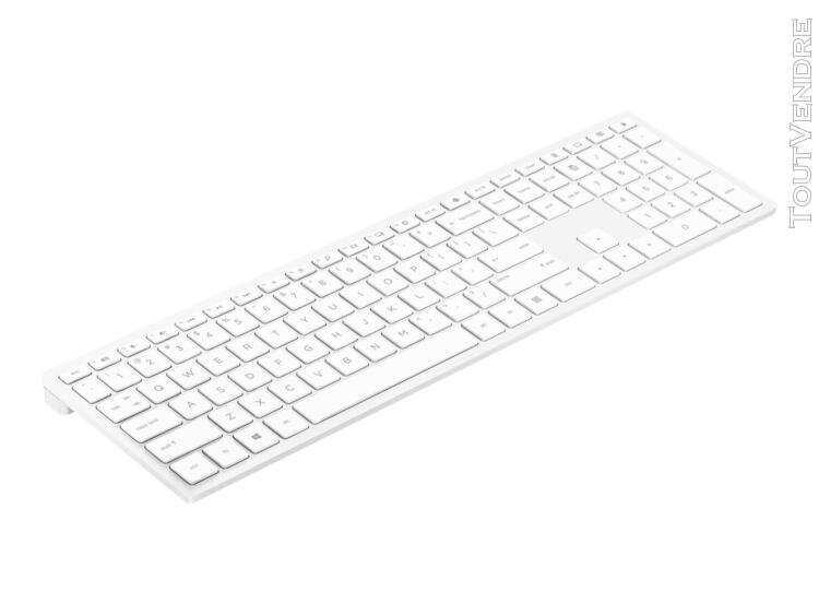 Hp pavilion 600 - clavier - sans fil - français - blanc