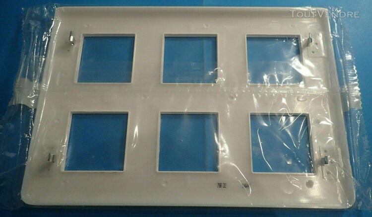 Legrand mosaic 78832 - plaque 2x3x2 modules - blanc pour pri