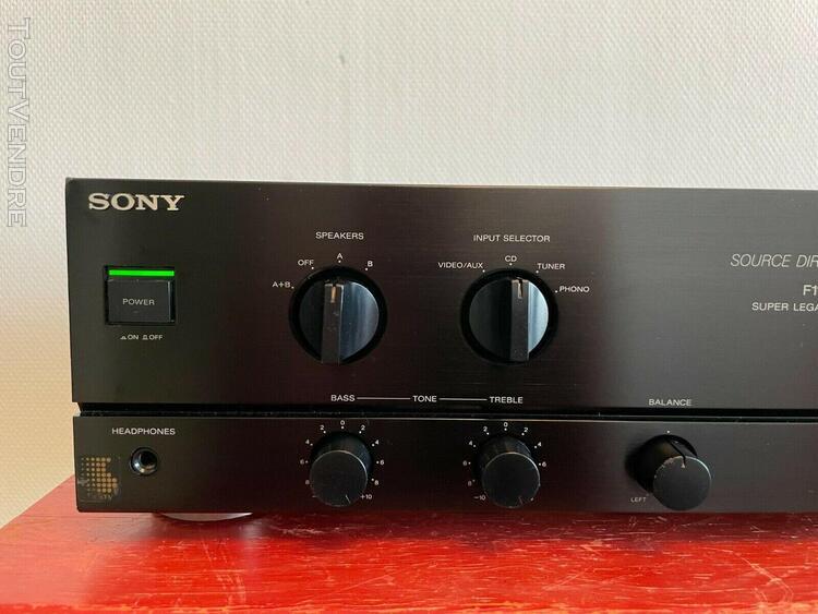 sony ta-f110 integrated stereo amplifier amplificateur