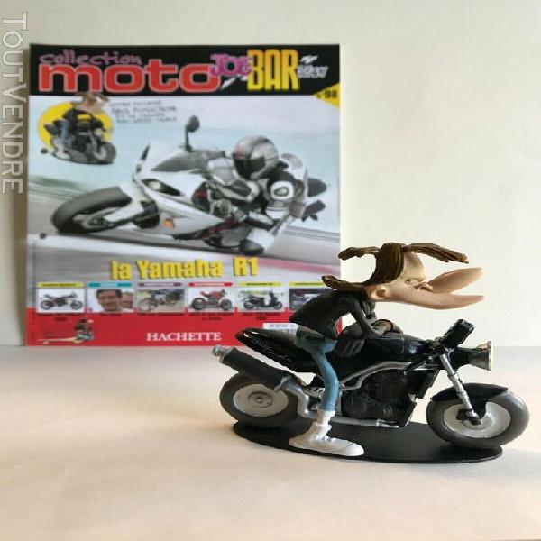 figurine joe bar team & livret moto " triumph 955i speed tri