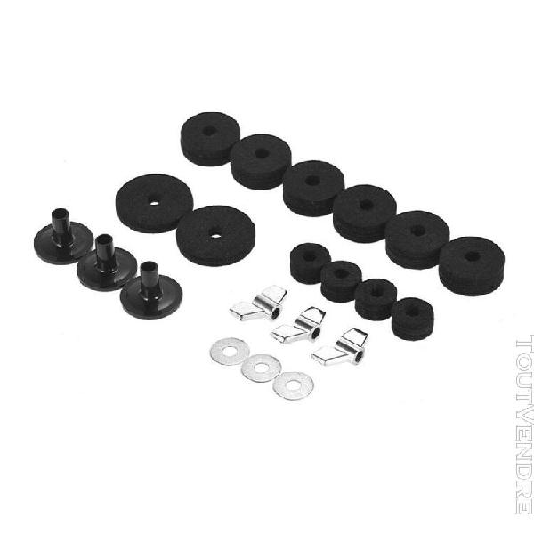 Pack de 21 kits de batterie pcs accessoires pieds de cymbale