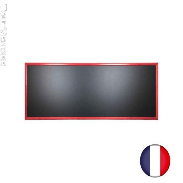 Ardoise murale en bois couleur rouge vin dimensions 166 x 66