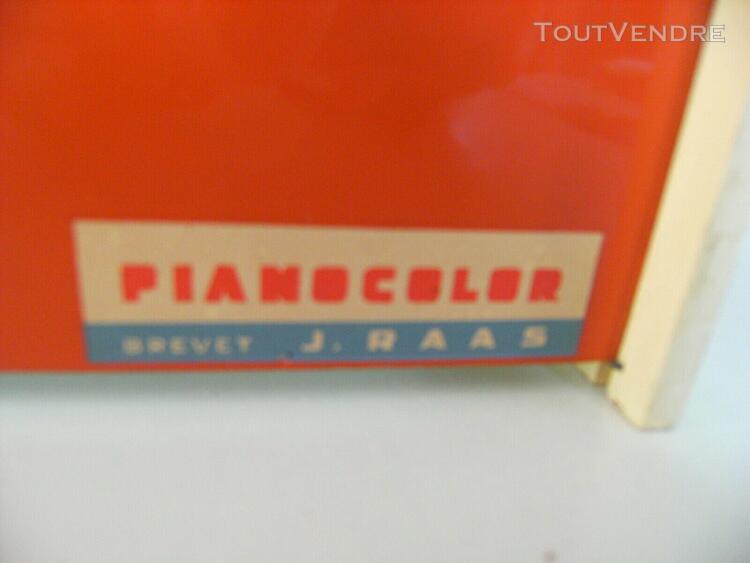 jouet jeux piano bois enfant pianocolor brevet j.raas  1960