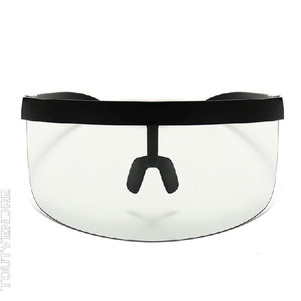 Demi-masque facial lunettes de protection solaire grand miro