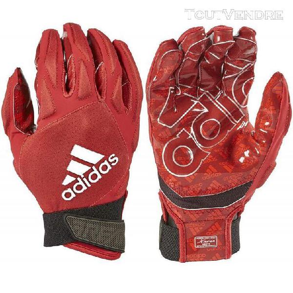 Gant de football américain adidas freak 4.0 rouge pour