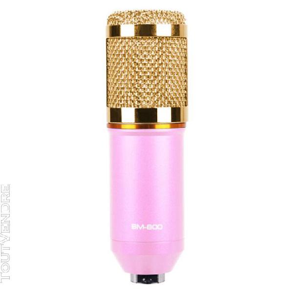 Microphone ¿¿ condensateur bm-800 avec support amortisseur