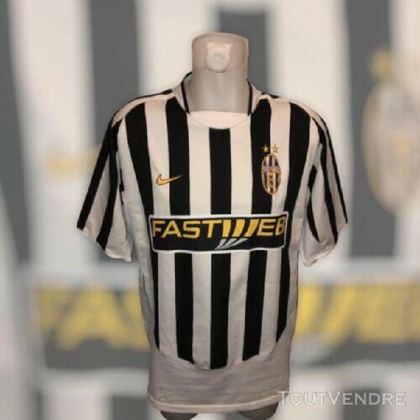 juventus fc vintage maillot football fastweb soccer jersey l