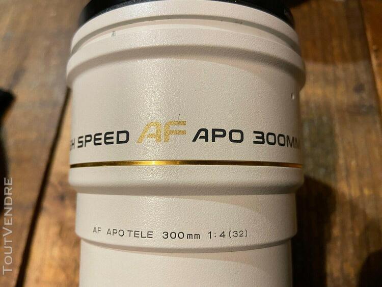 Minolta af 300 mm g apo hs 1 : 4 f4 objectif pour