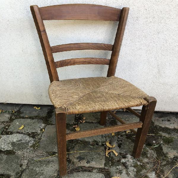 Chaise ancienne paillée. occasion, saint-germain-sur-morin