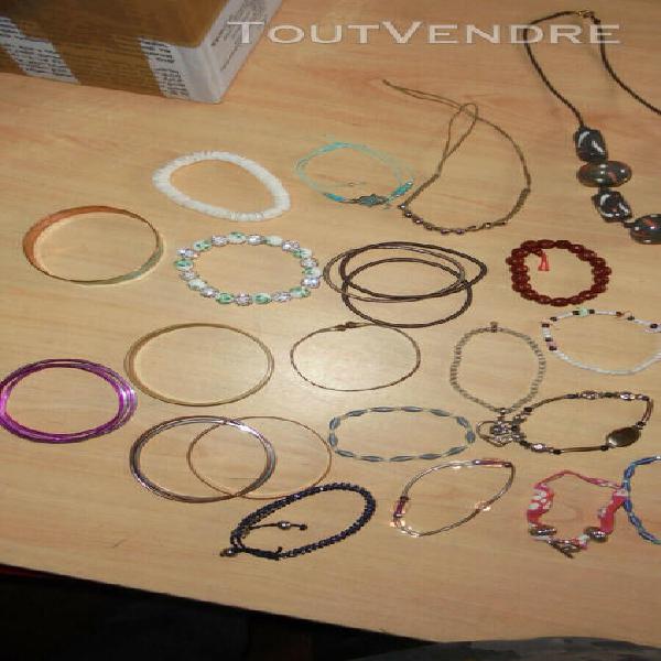 lot bijoux bracelet collier..... bijoux fantaisie