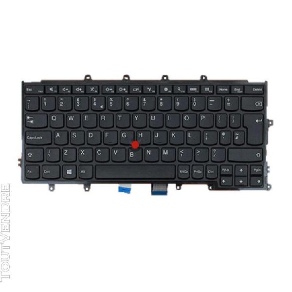 Clavier rétroéclairé anglais britannique avec point stick