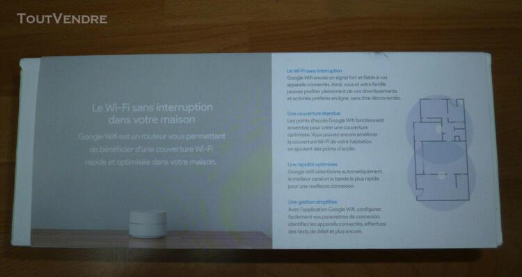 google wifi pack de 2 routeurs sans fil bluetooth blanc