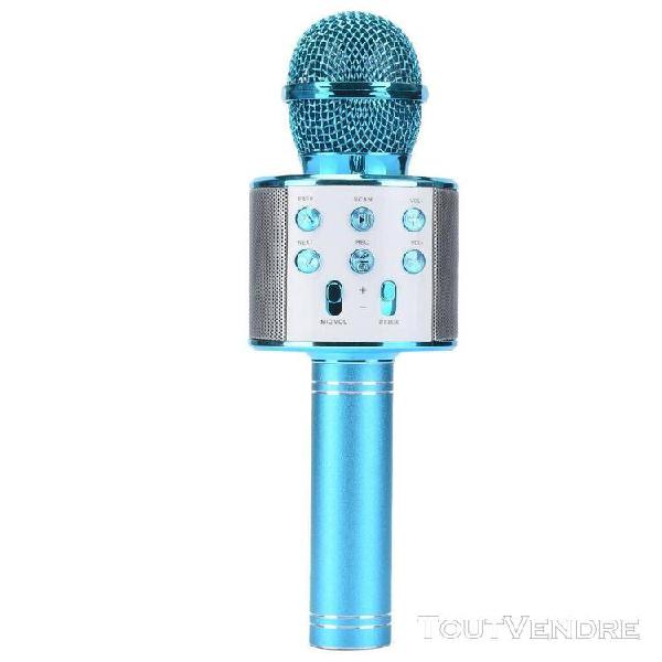 Microphone karaoké bluetooth portable, haut-parleur